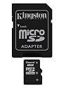 Kingston 8GB "Go Green" microSDHC, Class 4 with Full Size Adapter